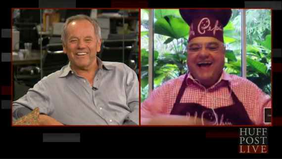With Celebrity Chef Wolfgang Puck